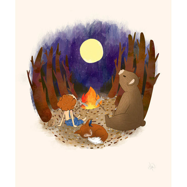 Campfire With Friends - Ginger