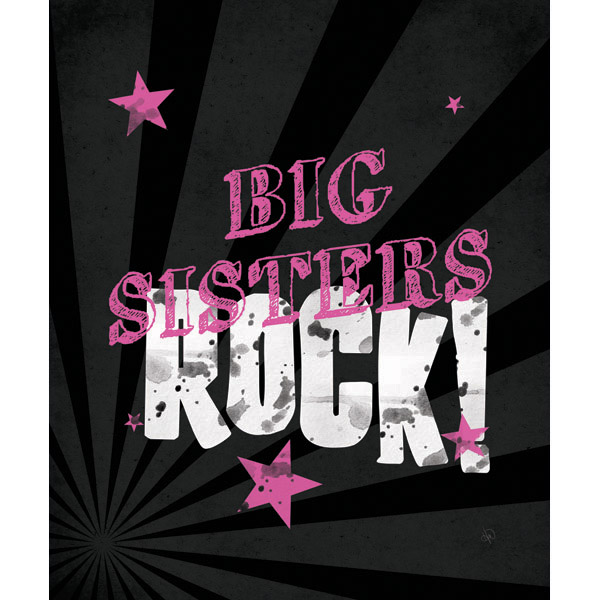 Big Sisters Rock - Pink