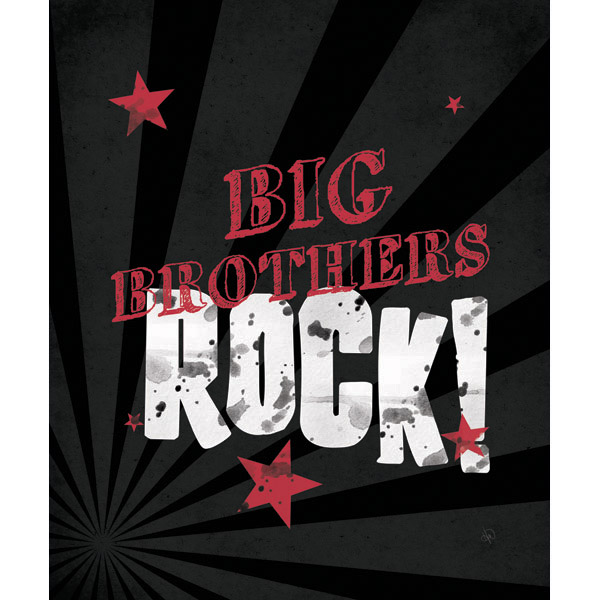 Big Brothers Rock - Red