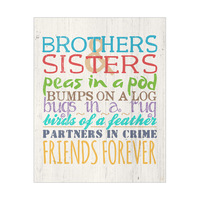 Brothers and Sisters - Wood