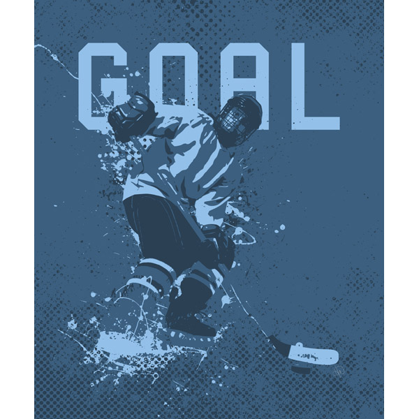 Hockey Goal - Blue
