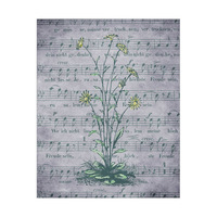 Gray Musical Sunflowers