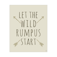 Let the Wild Rumpus Start