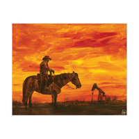 Sunset Cowboy