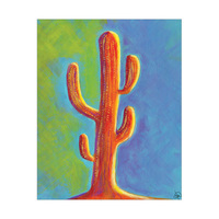 Bright Texas Cactus