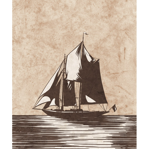 Tan Sails - Parchment
