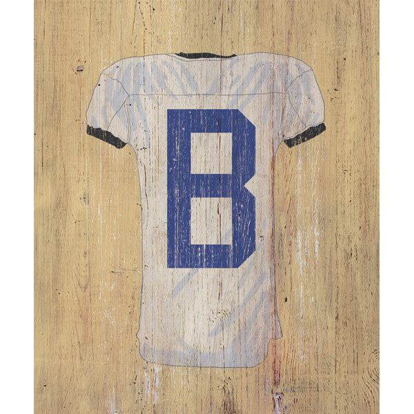 Letter B Football Jersey