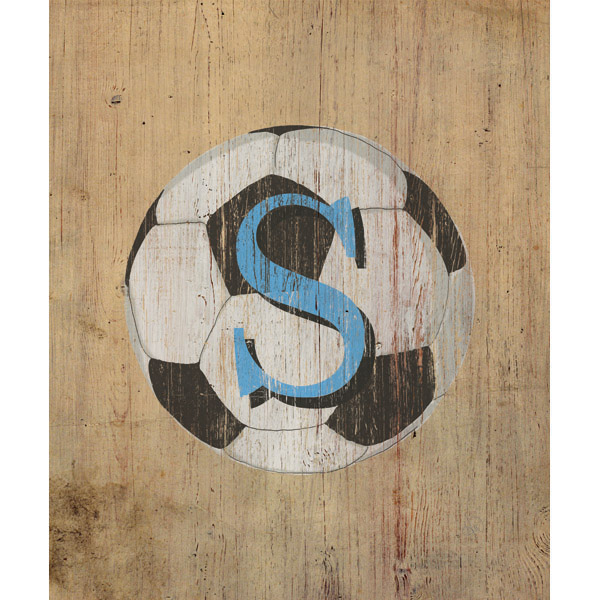 Letter S Soccer Ball