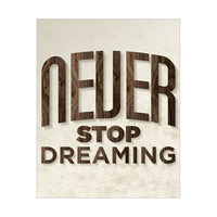 Never Stop Dreaming