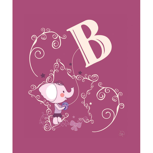 Elegant Initials - B