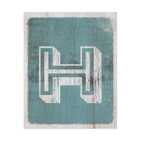 Faded Letter H