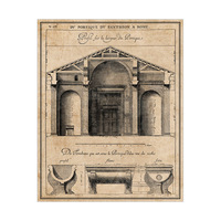 Pantheon Design on Parchment