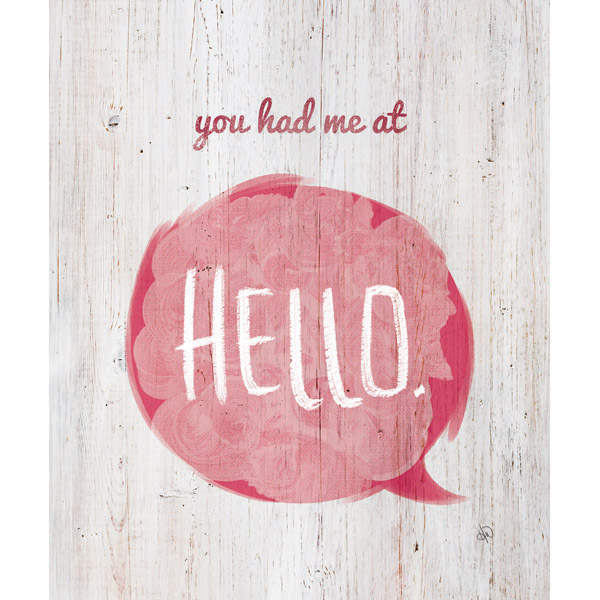 You Had Me At Hello - Red Bouquet