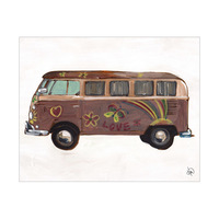 Old Hippie Van