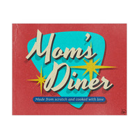 Mom's Diner Red