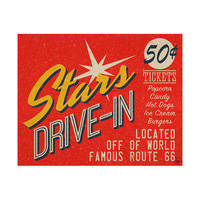 Stars Drive-In Red