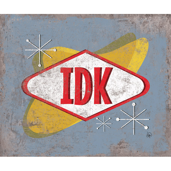 IDK Sign Alpha