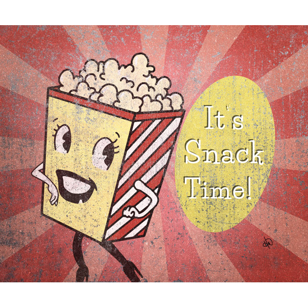 Snack Time Popcorn Alpha