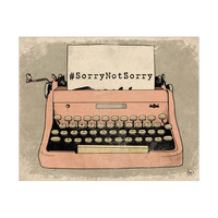 SNS Typewriter Pink