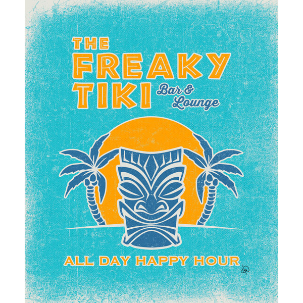 Freaky Tiki Teal
