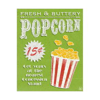 Fresh And Buttery Popcorn Green