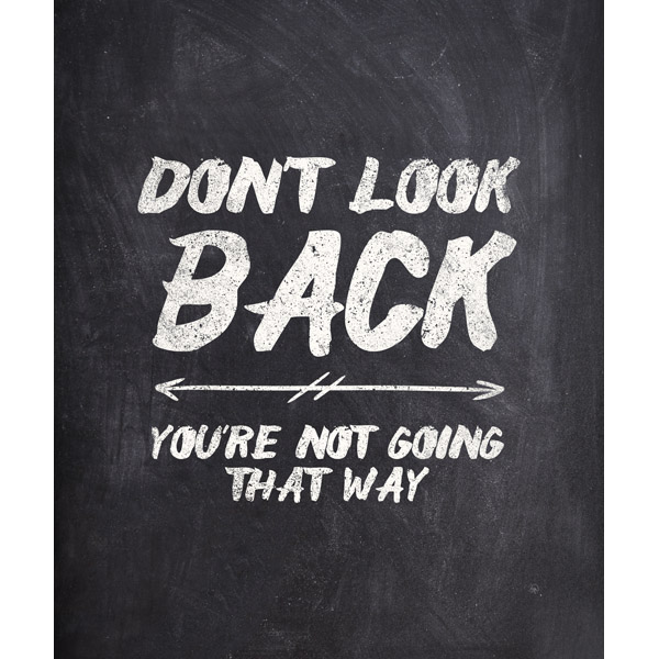 Don't Look Back White Chalk
