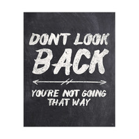 Don't Look Back White Chalk