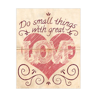 Great Love Doodle Pink