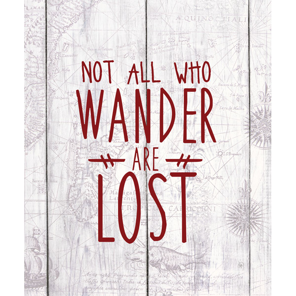 Not All Who Wander White