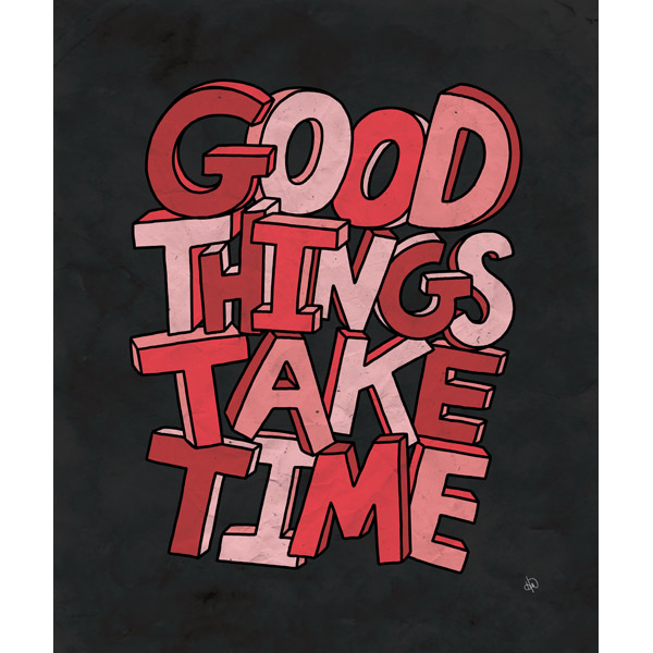 Good Things Text Cluster Red