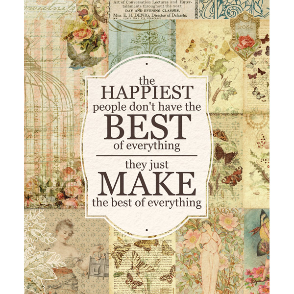 The Happiest People Book Style Garden
