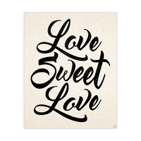 Love Sweet Love Classy Paper