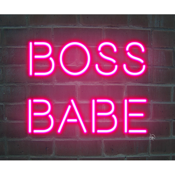 Boss Babe Neon