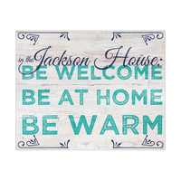 Be Welcome Be at Home - Teal