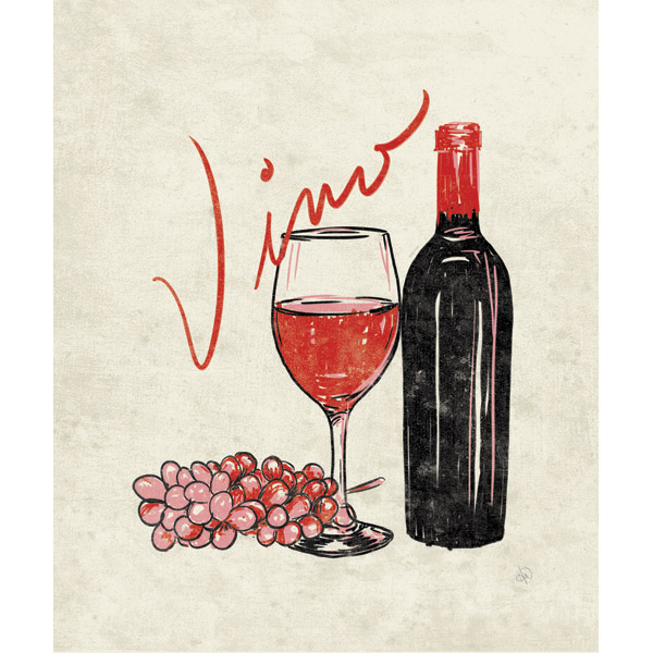 Vino and Glass