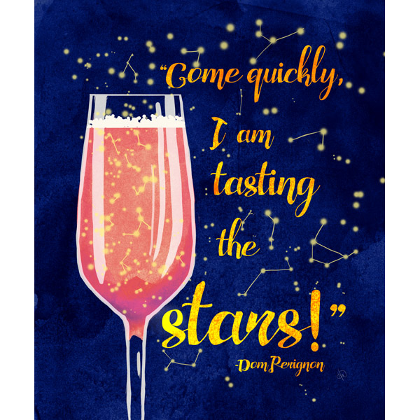 Tasting the Stars - Gold Strawberry and Blue