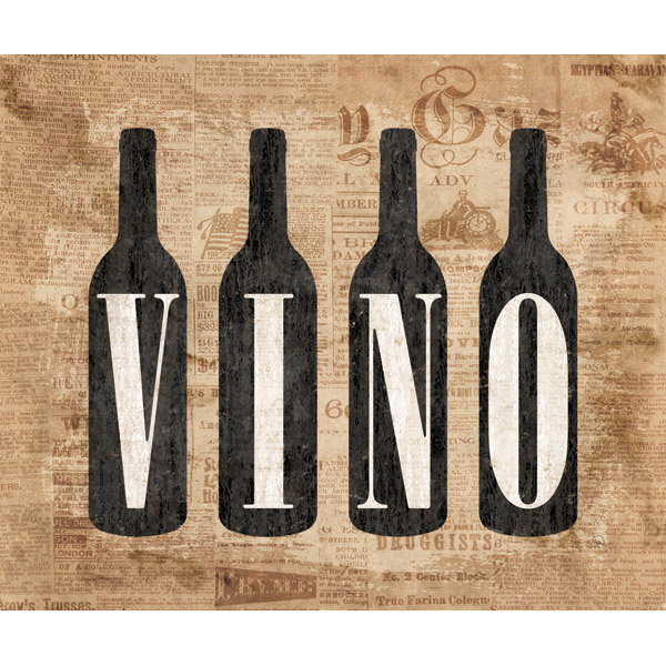 Vintage Vino Bottles