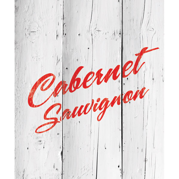 Red Cabernet Sauvignon - White Planks