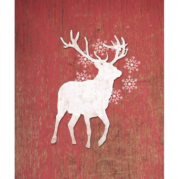 Reindeer - Red Sleigh