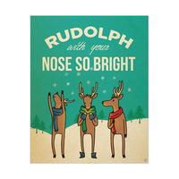 Rudolph With Your Nose so Bright