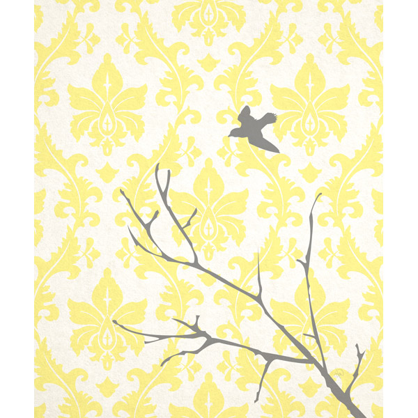 Bird Flying - Design Yellow