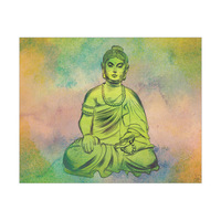 Calm Chartreuse Buddha