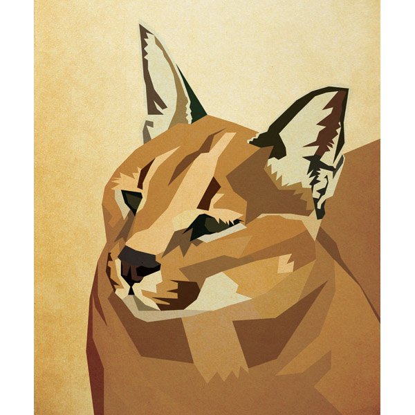 Geometric Caracal 