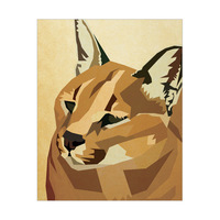 Geometric Caracal 