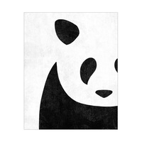 Black and White Panda-llusion