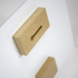 STANDARD (wood block with keyhole)