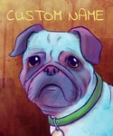 CUSTDOG096 - 20x24