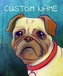 CUSTDOG097 - 20x24