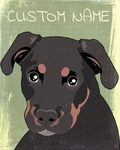 CUSTDOG119 - 16x20