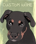 CUSTDOG119 - 20x24